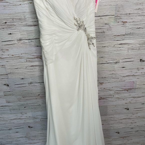 Symphony of Venus Wedding Dress Size 12 NWT - Picture 3 of 12
